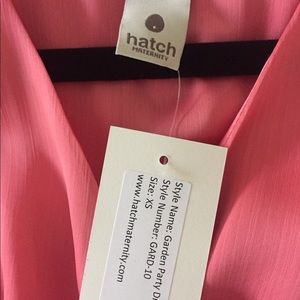 Hatch Dresses - Hatch Coral Garden Party Maternity Dress Hatch Dresses - Hatch Coral Garden Party Maternity Dress